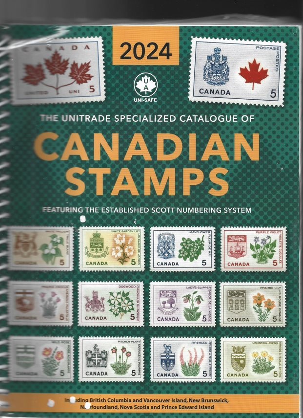 2024 Unitrade Specialized Catalogue of Canadian Stamps